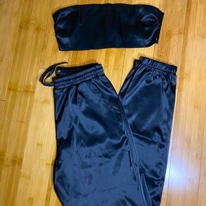 Fashion Nova Silk Set